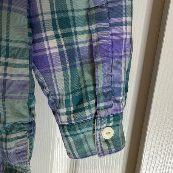 L.L. Bean Women's Fleece-Lined Flannel Plaid Shirt Jacket Size Large - Picture 6 of 14